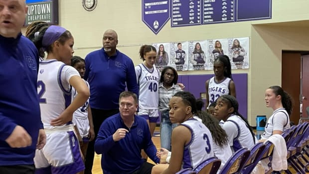 Pickerington Central girls basketball Aaron Blankenship